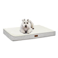 PetWell Orthopedic Dog Bed – Plush Faux Fur, Washable Cover, Non-Slip Base | Small, Medium, Large