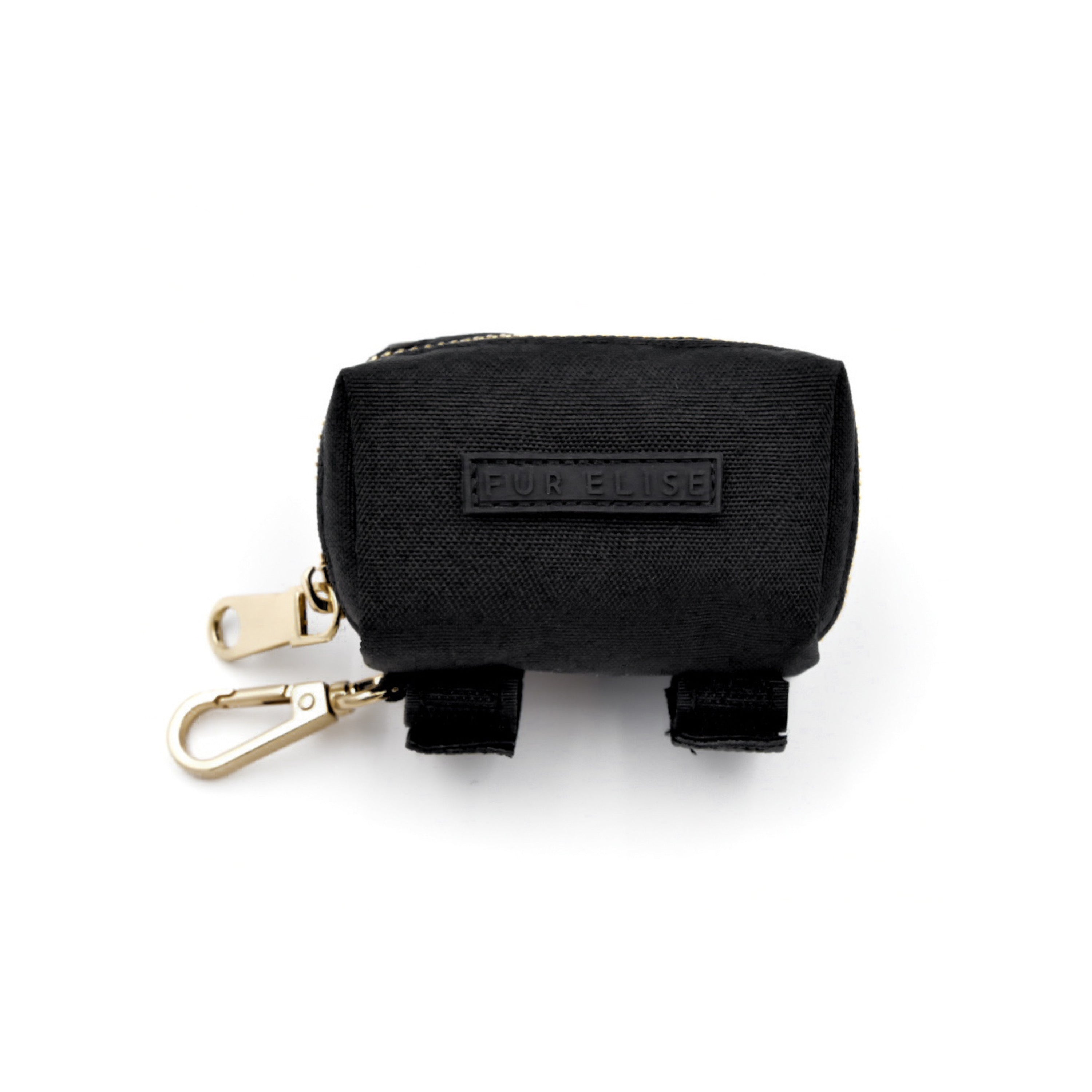 PetWell Essentials Dog Walk Set – Collar, Harness, Leash & Poo Pouch | Noir